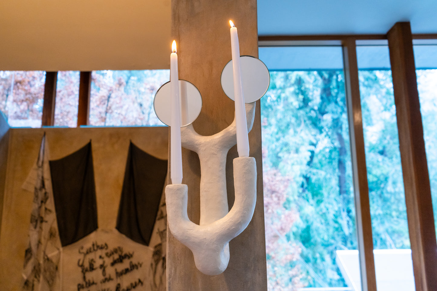 Luminous Limbs Candle Sconce