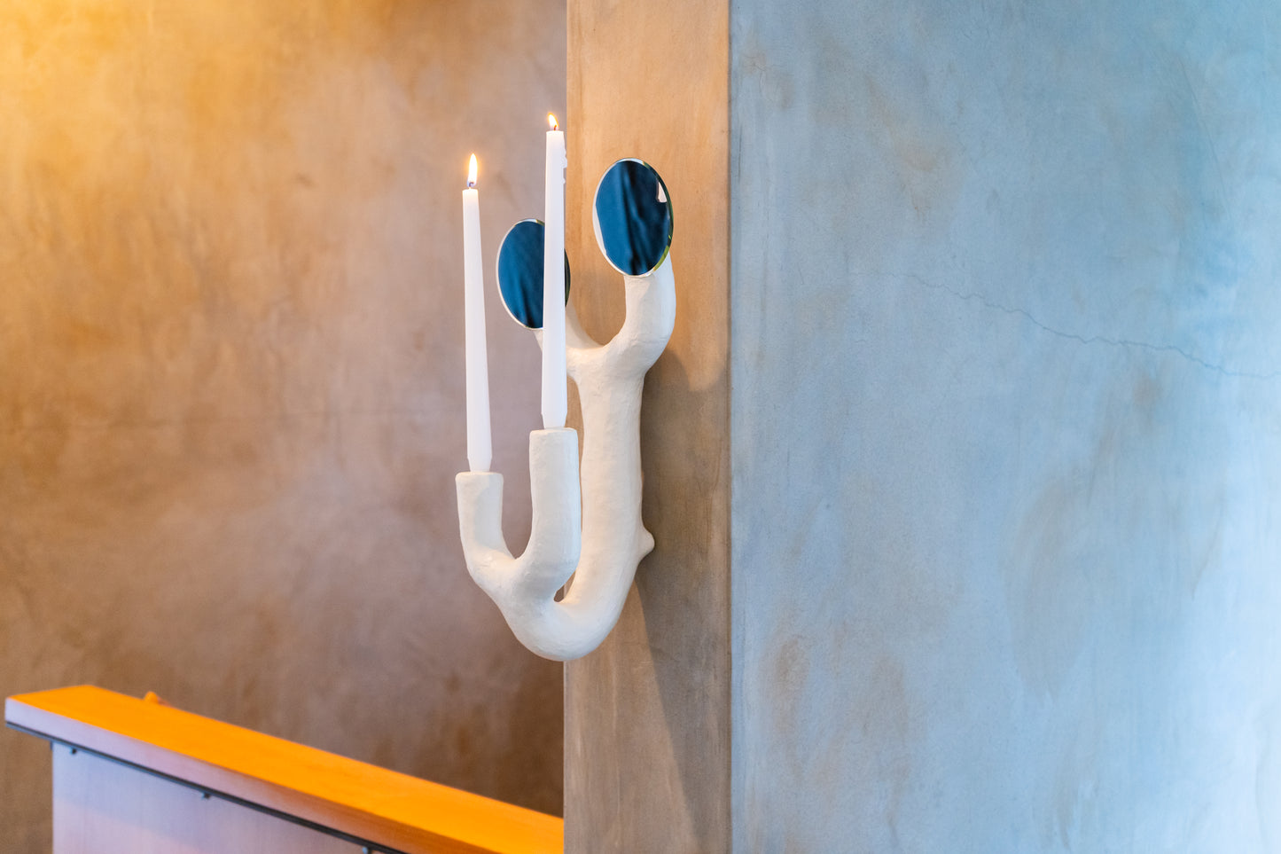 Luminous Limbs Candle Sconce