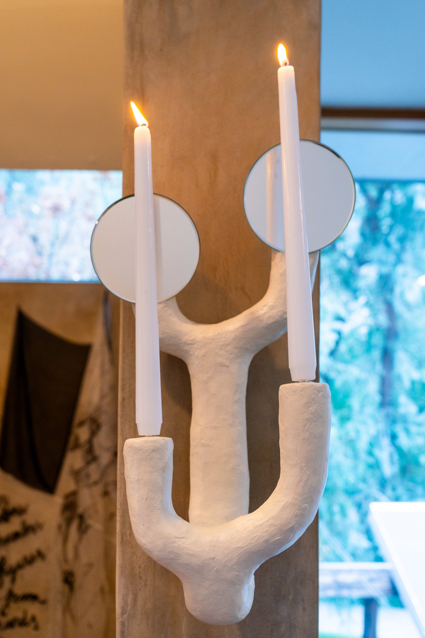 Luminous Limbs Candle Sconce