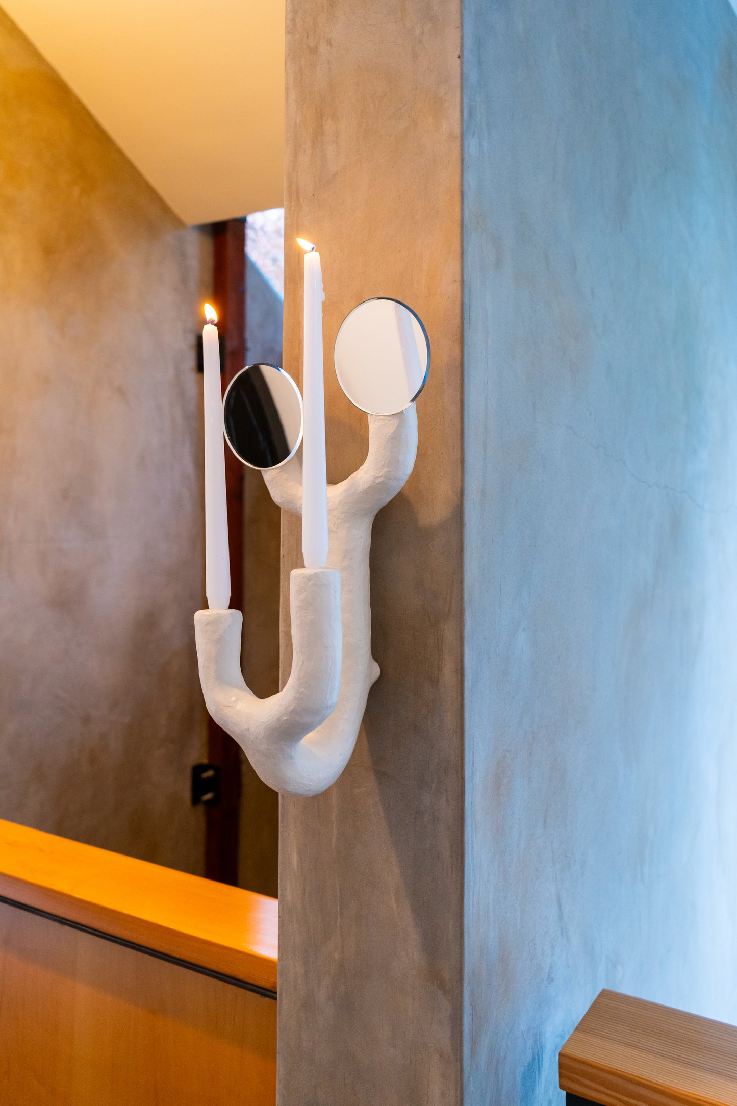 Luminous Limbs Candle Sconce