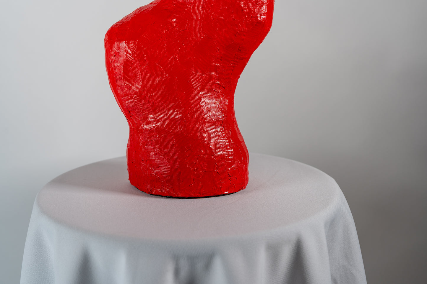 Scarlet Squiggle Lamp