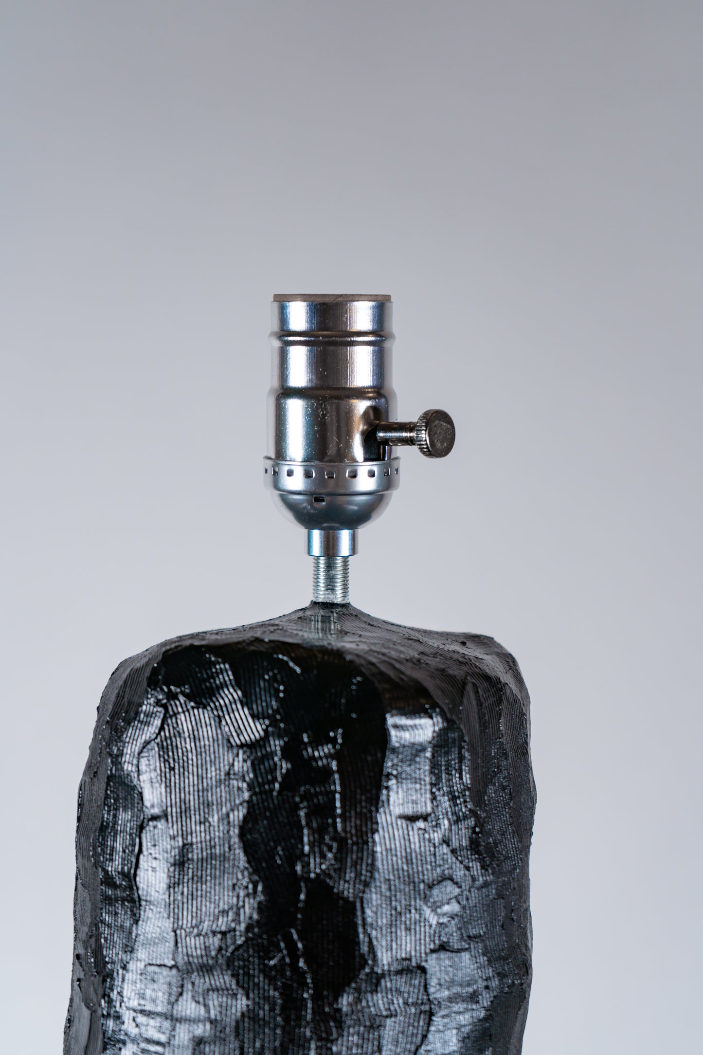 Obsidian Loop Lamp