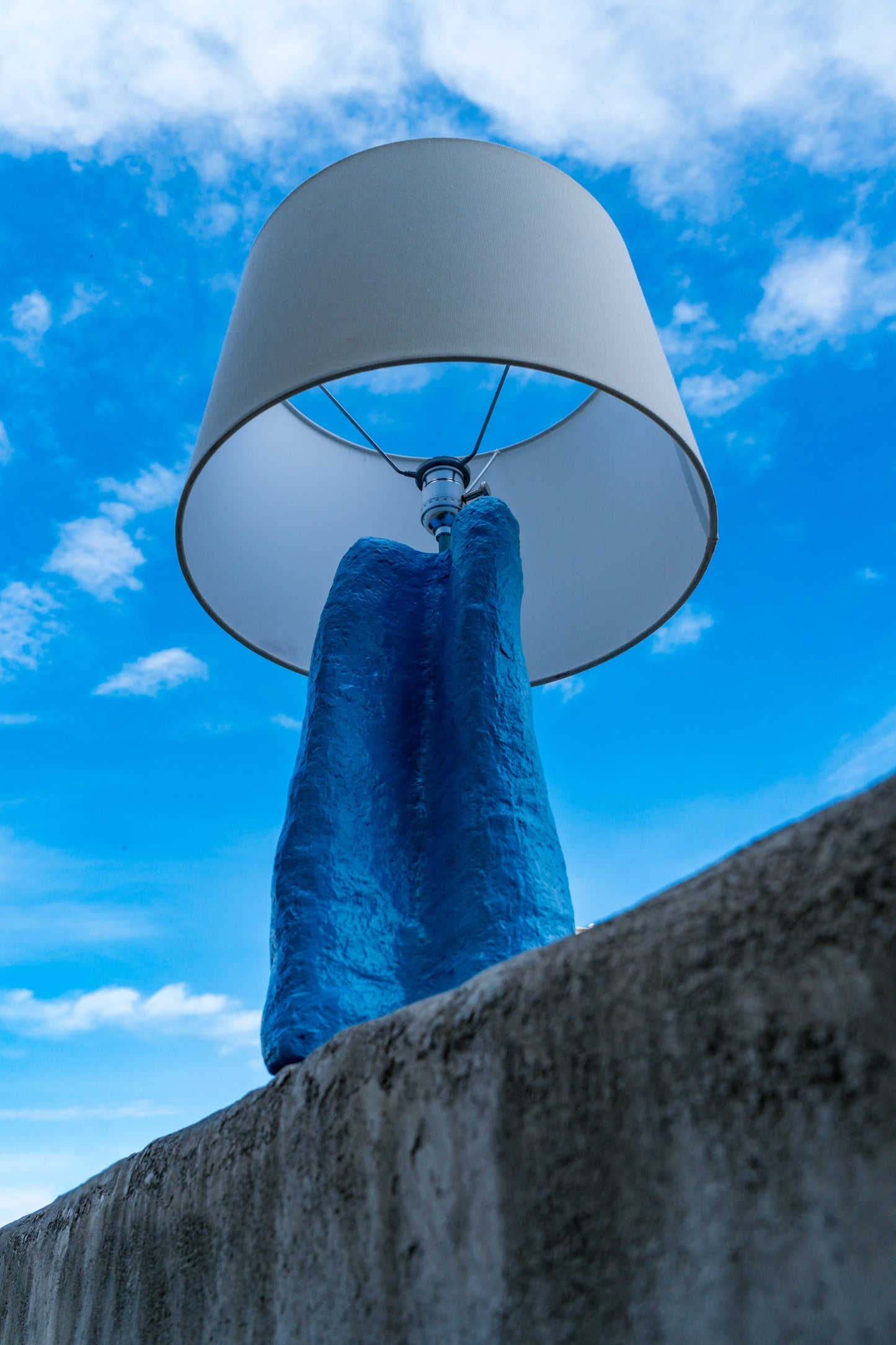 Sky Blue Farfalle Lamp