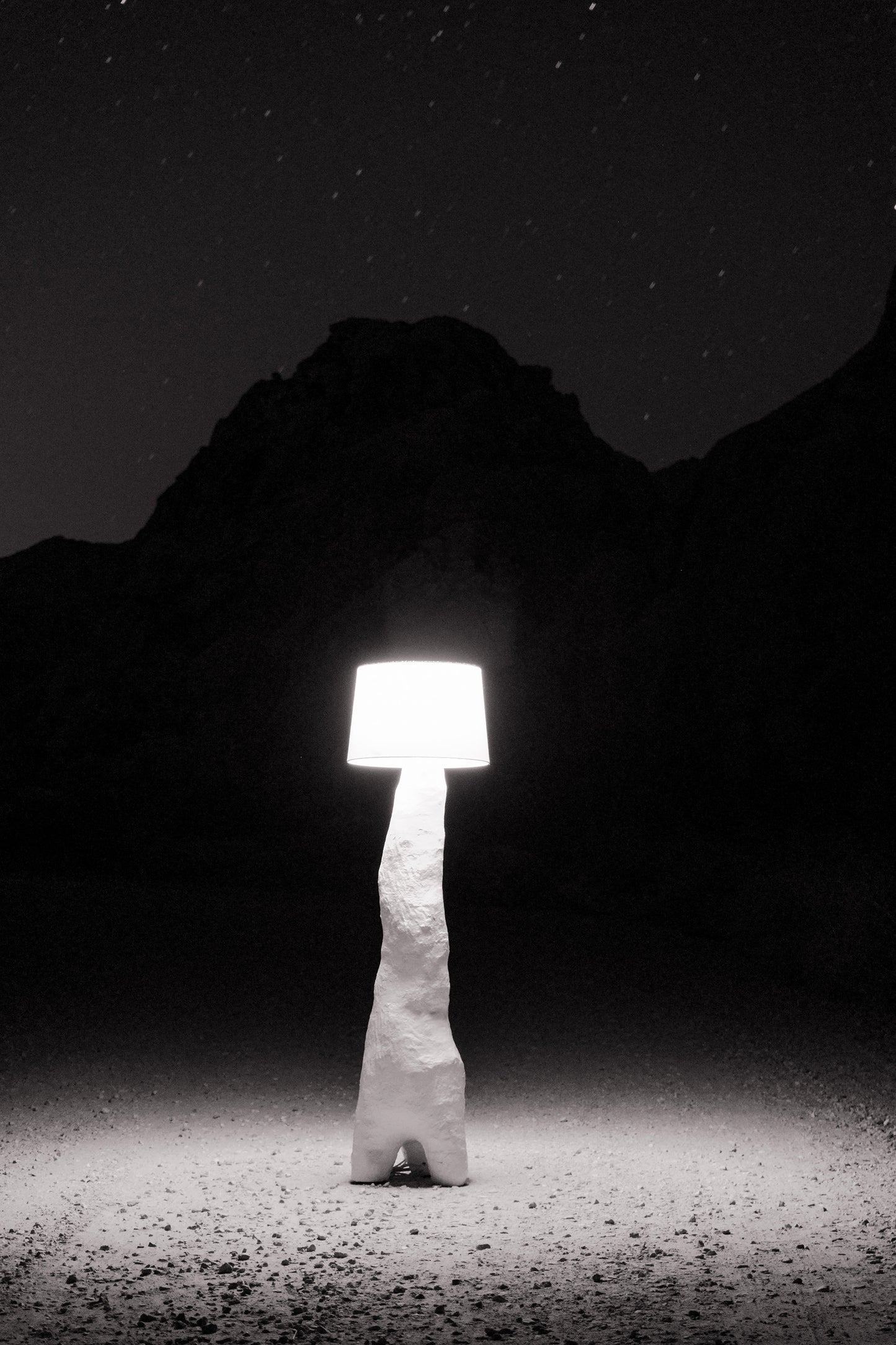 Sculptural Three-Legged Floor Lamp