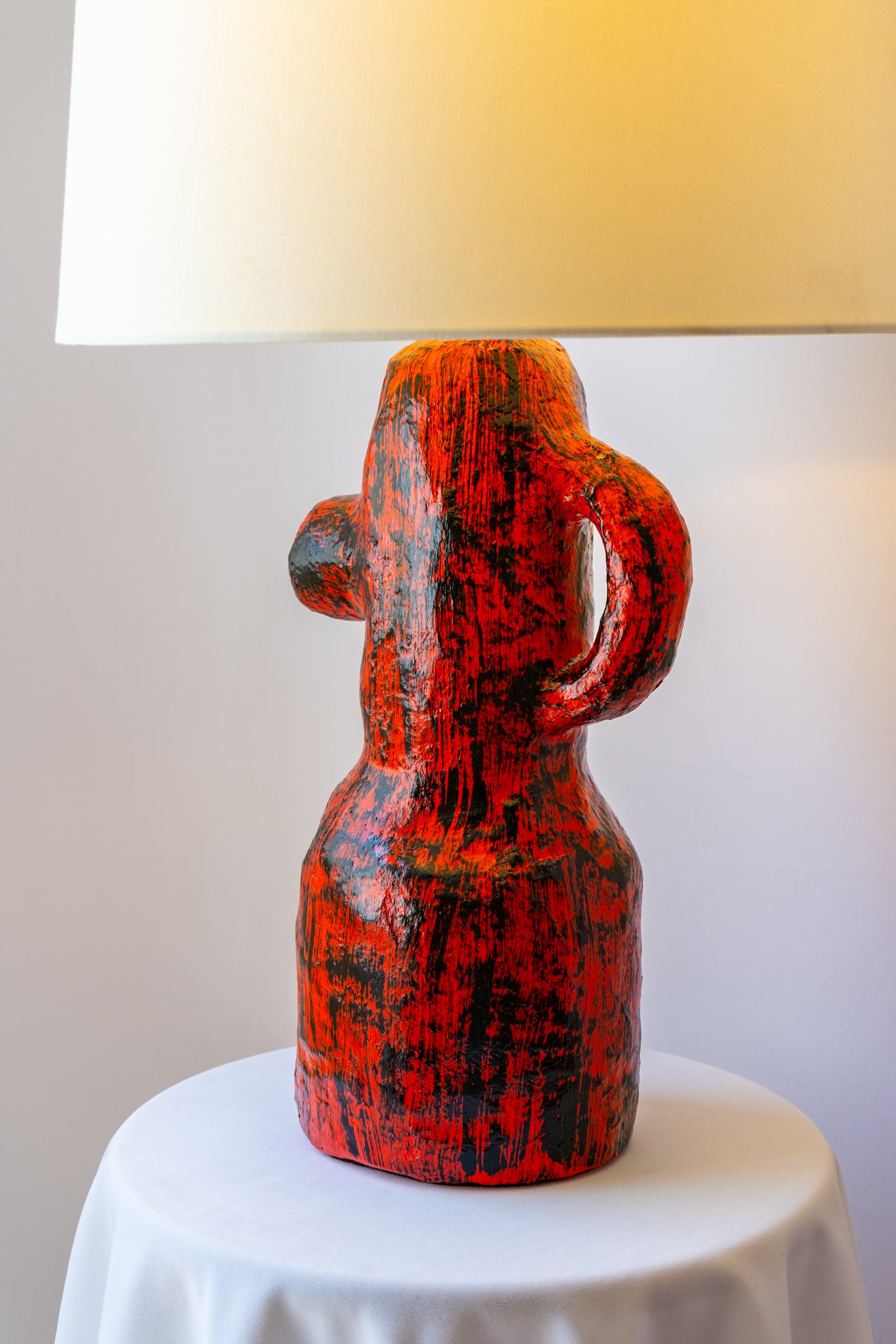 Red Rooster Lamp