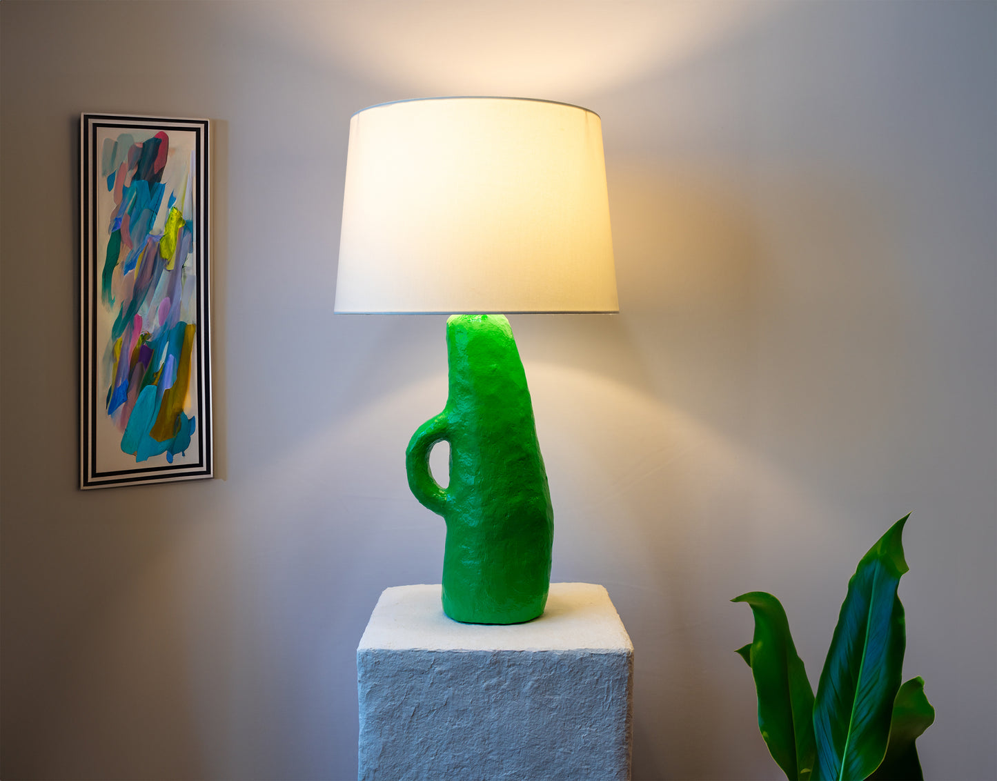 Green Bean Lamp