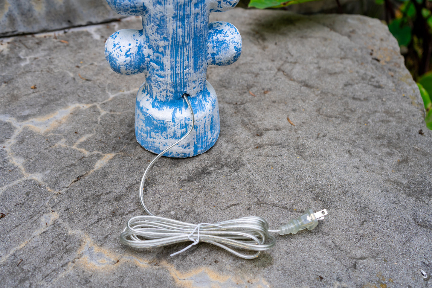 Blue and White Four Bubble Lamp