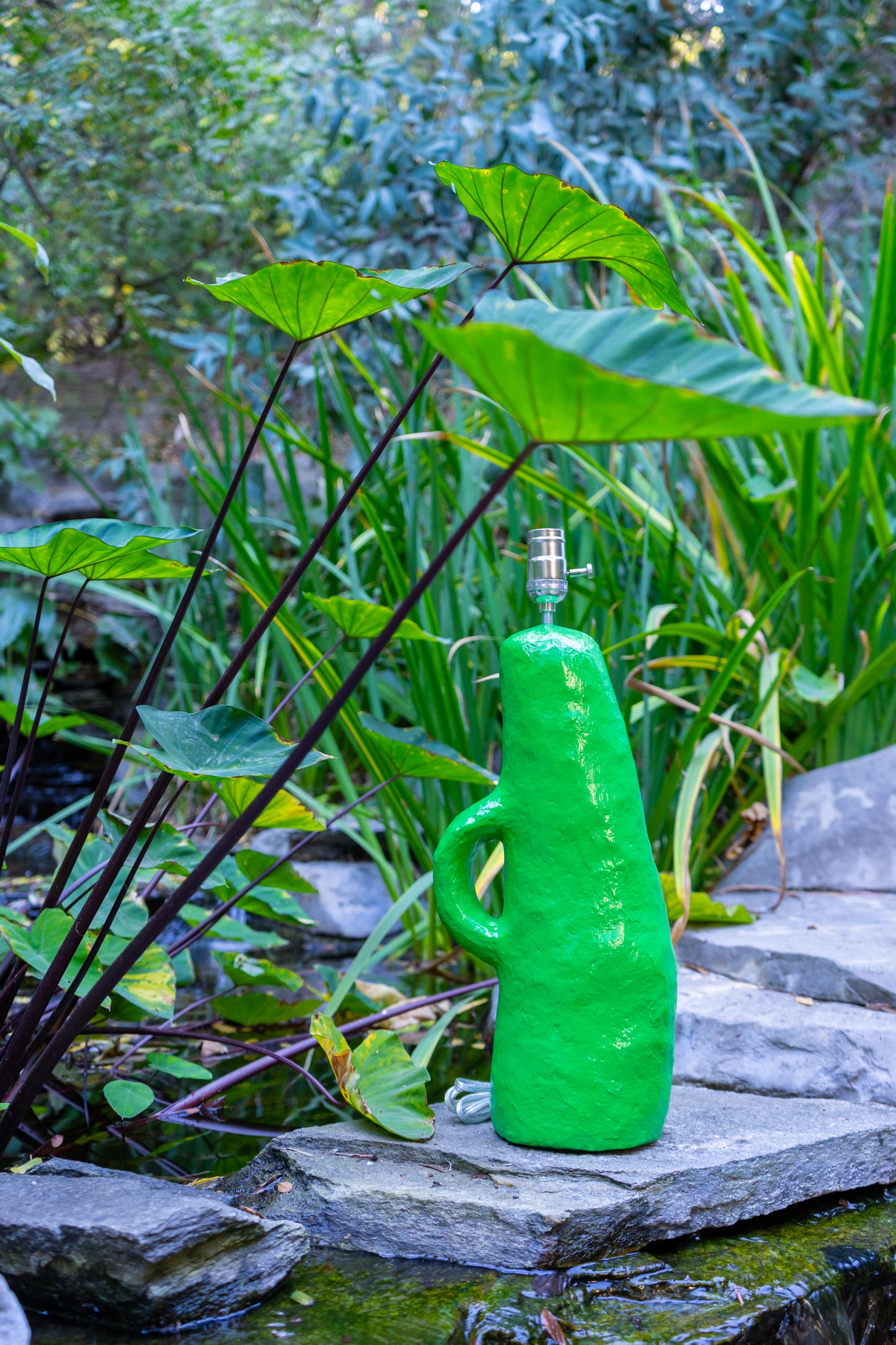 Green Bean Lamp