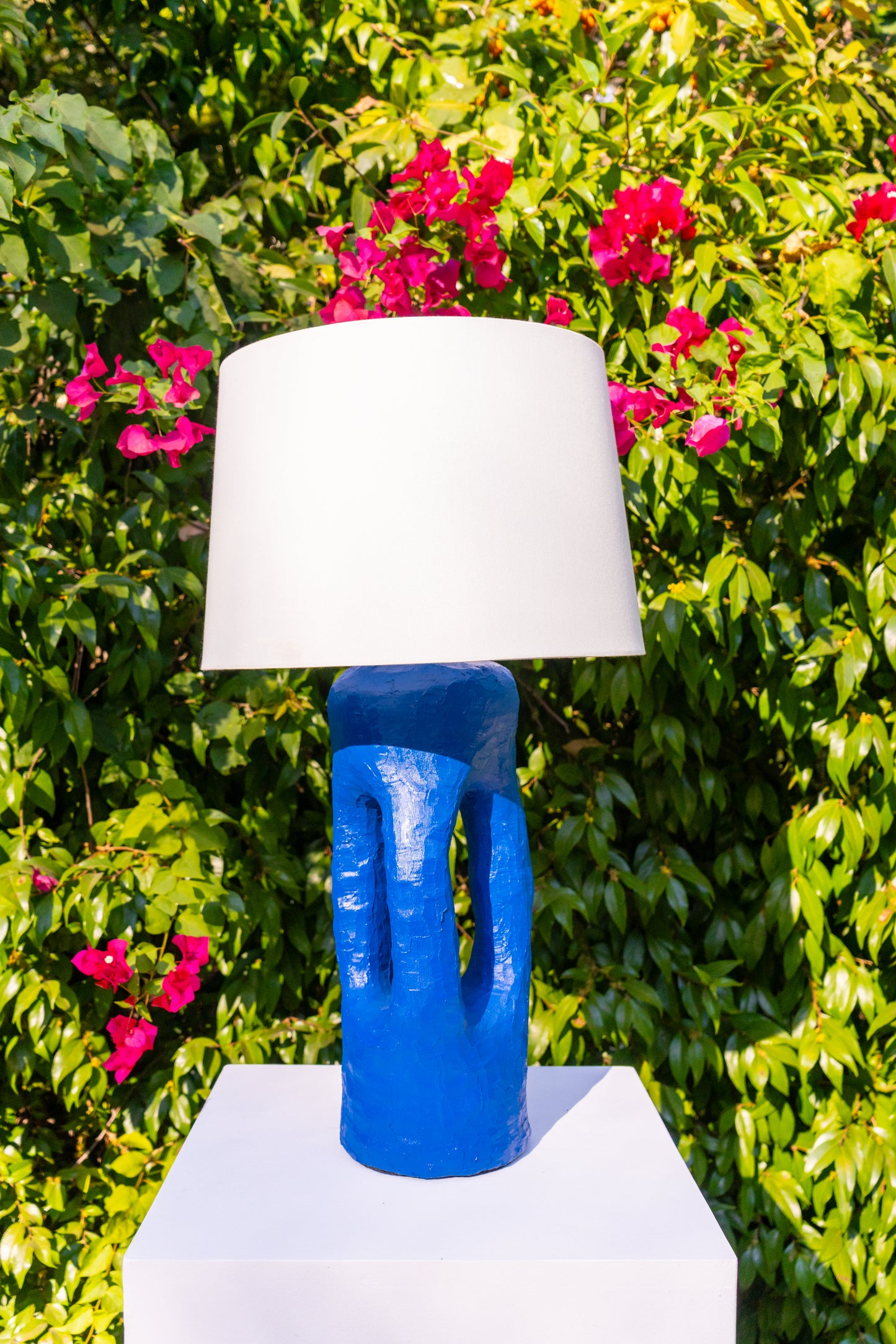 Cerulean Columns Lamp