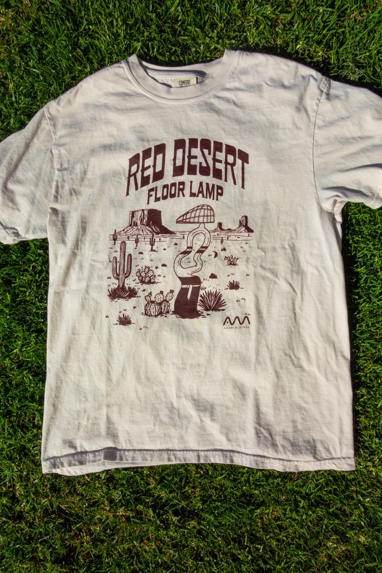 Red Desert Floor Lamp T-Shirt