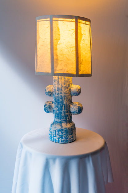 Blue and White Four Bubble Lamp