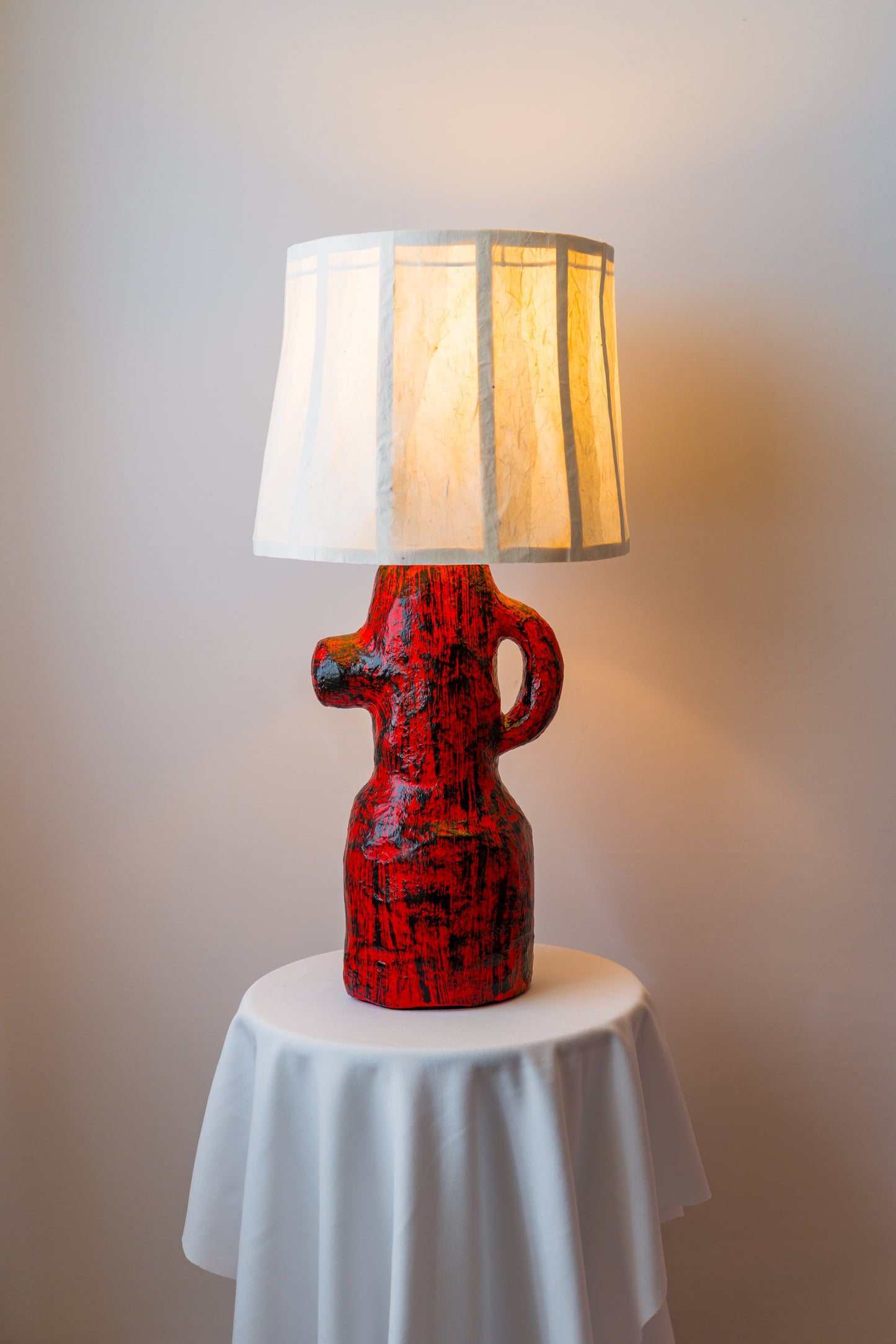 Red Rooster Lamp