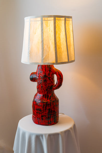 Red Rooster Lamp