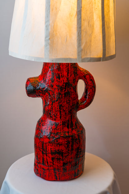Red Rooster Lamp