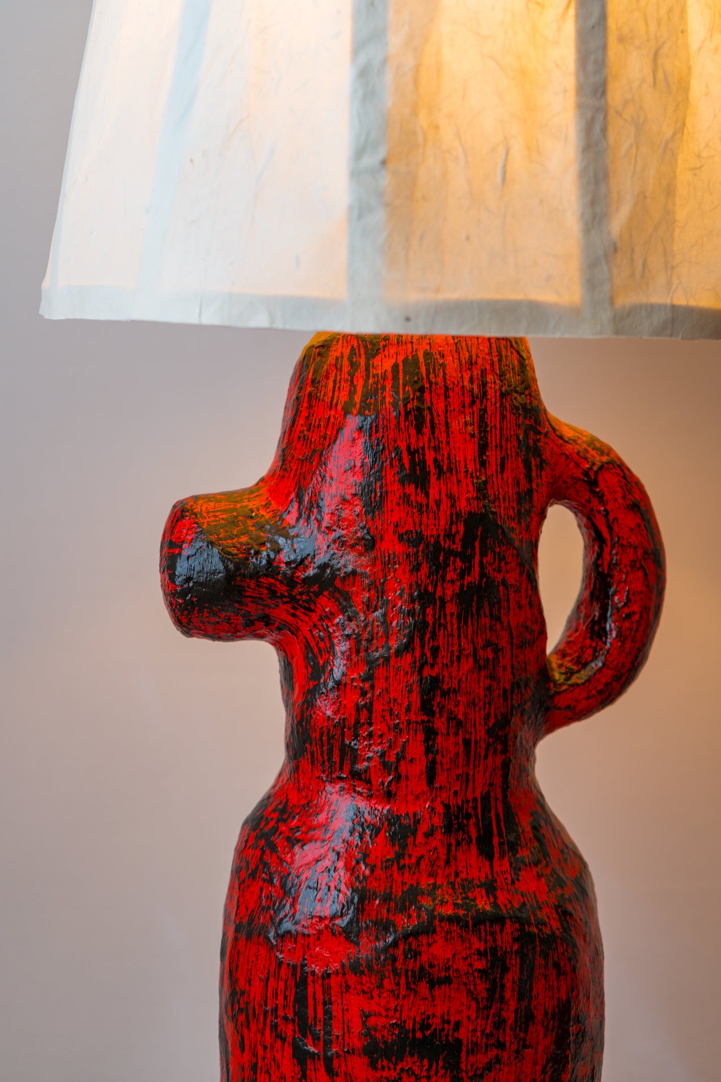 Red Rooster Lamp