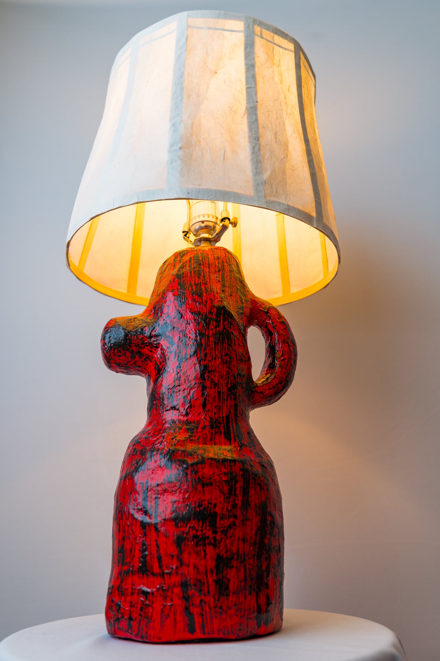 Red Rooster Lamp