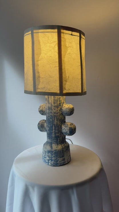 Blue and White Four Bubble Lamp