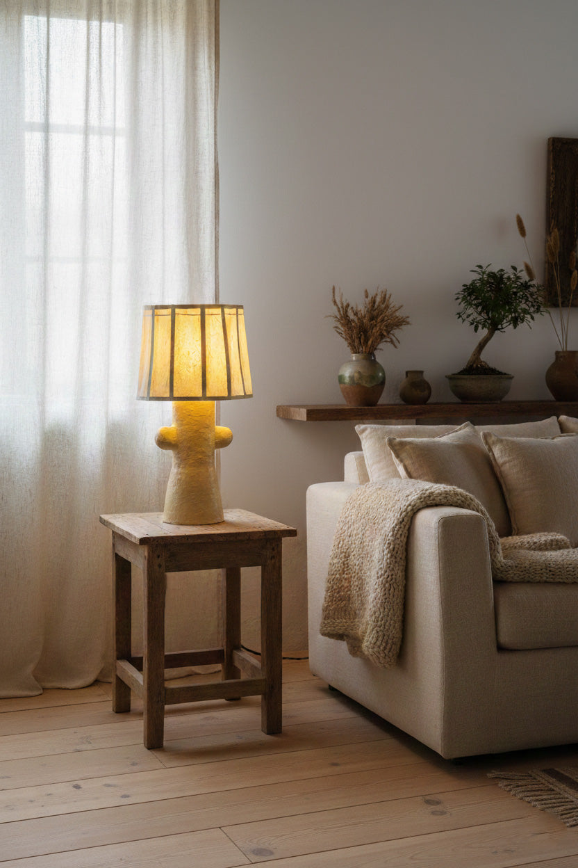 Sandy Double Bubble Lamp